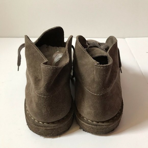 Mens Brown‎ Suede Chukka Desert Boots Lace Up Ankle Shoes Rubber Sole main image 9